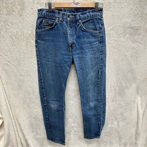 Levi’s Vintage 505 regular fit 1970s Orange tag natural distressing men’s 31/30